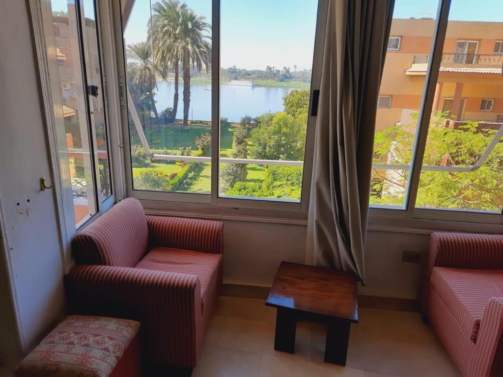 East Luxor Apartments With Nile Views Jazirat al Awwamiyah Extérieur photo